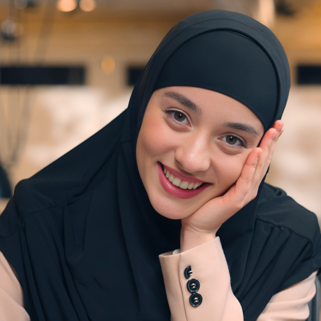 Smiling Muslim Woman in Hijab Representing Trustworthy Islamic Matchmaking